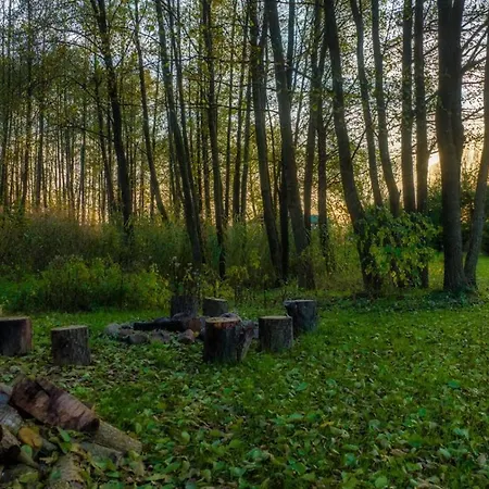 Villa Nowoczesny Dom Nad Jeziorem Zarybinek-mazury Rybno, Z Wlasnym Dostepem Do Linii Brzegowej Oraz Lodka